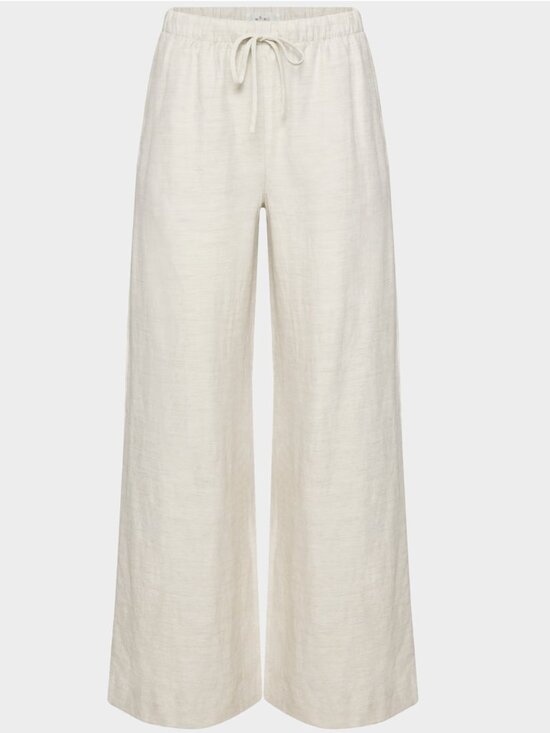 Aritzia Pants - Aritzia The Lodge Pant CruiseLinen Undyed Ecru Small *HEMMED* READ